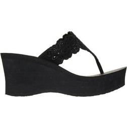 Skechers Padma Flower Glitz Sandal - Black