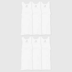 Hanes Men's Big & Tall 6pk White