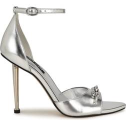 Nine West Rittz Dress Sandals Silver