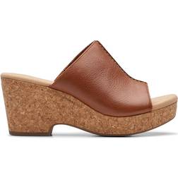 Clarks Giselle Orchid - Tan Leather