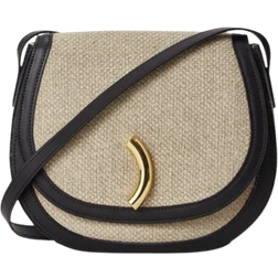 Little Liffner Maccheroni Saddle Bag - Beige