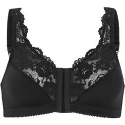 Cellbes Front Buttoned Soft Bra - Black