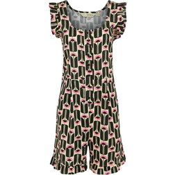 Regatta Orla Kiely Playsuit - Black Tall Flowers