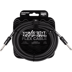 Ernie Ball Flex Straight/Straight 6.3mm - 6.3mm M-M 20ft