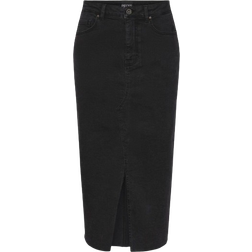 Pieces Jessica Denim Skirt - Black