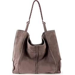 The Sak Los Feliz Slouchy Large Tote - Mashroom Suede