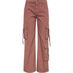 Sanctuary Y2K Strappy Cargo Standard Rise Pant - Ash Rose