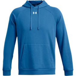 Under Armour Men's Rival Fleece Hoodie - Photon Blue/White