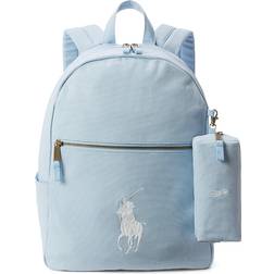 Polo Ralph Lauren Canvas School Backpack - Elite Blue