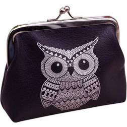 Sehao Card Holder Coin Purse Clutch - Black