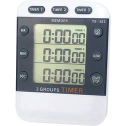 Eease 3 Line Display Stopwatch Digital Timer LCD Stopwatch Sports