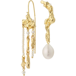 Pilgrim Moon Earrings - Gold/Pearls