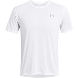 Under Armour Men's Launch Splatter Short Sleeve - White/Reflective