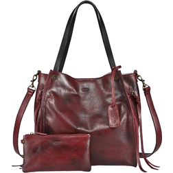 Old Trend Daisy Tote - Rusty Red