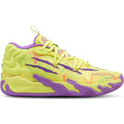 Puma X Lamelo Ball MB.03 Spark M - Safety Yellow/Purple Glimmer