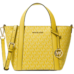 Michael Kors Pratt Small Signature Logo Tote Bag - Golden Yellow