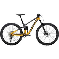 Trek Top Fuel 5 Deore Mountain Bike 2023 Lithium Grey/Marigold Unisex