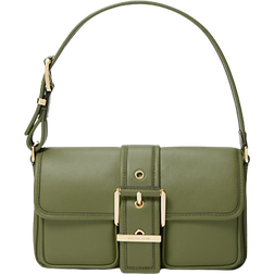 Michael Kors Colby Medium Leather Shoulder Bag - Smokey Olive