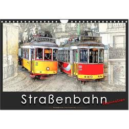 Calvendo 2025 Straßenbahn Faszination Wandkalender A4