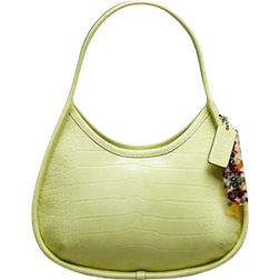 Coach Ergo Bag In Croc Embossed Coachtopia Leather - Pale Lime