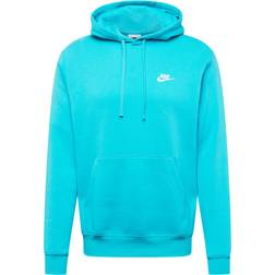 Nike Sportswear Club Fleece Pullover Hoodie Green Cotton/Polyester