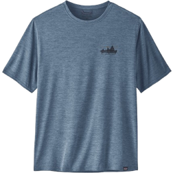 Patagonia Men's Capilene Cool Daily Graphic Shirt - Skyline/Utility Blue X Dye