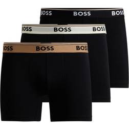 Hugo Boss Power Boxer Briefs 3-pack - Black