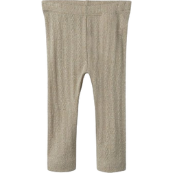 Name It Ohusa Rippstrick Leggings - Pure Cashmere (13221358)