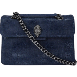 Kurt Geiger Fabric Kensington Bag - Blue Dark