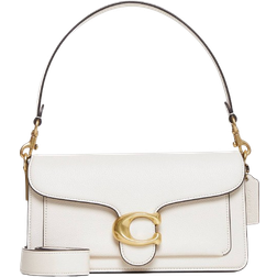 Coach Tabby 26 Shoulder Bag - Refined Pebble Leather/Brass/Chalk