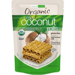 Tropical Fields Organic Crispy Coconut Rolls 11oz 2pack