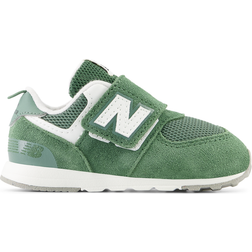 New Balance Toddler 574 New-B Hook & Loop - Nori/White