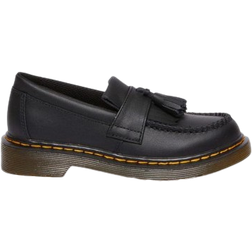 Dr. Martens Junior Adrian Softy T Leather Tassel Loafers - Black