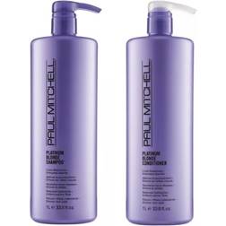 Paul Mitchell Platinum Blonde Shampoo & Conditioner Duo 1000ml 2-pack