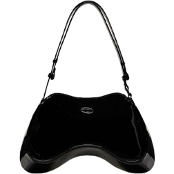 Diesel Play Shiny Shoulder Bag - Black