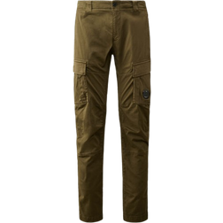 C.P. Company Sateen Ergonomic Lens Cargo Pants - Ivy Green