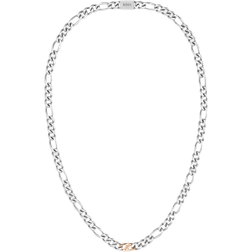 Hugo Boss Rian Figaro Chain Necklace - Silver/Gold