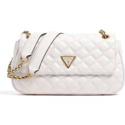 Guess Giully Quilted Convertible Crossbody - Ivory