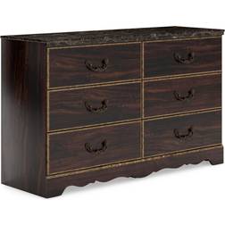 Signature Design by Ashley Glosmount Brown Chest of Drawer 59.5x36.5"