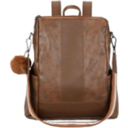 Deago Anti Theft Travel Backpack - Brown