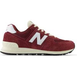 New Balance 574 - Classic Crimson/White/Angora