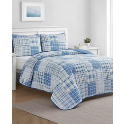 Nautica Raieford Quilts Blue (264.2x243.8)