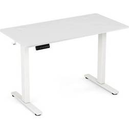 Costway Electric Standing White Writing Desk 23.6x47.2"