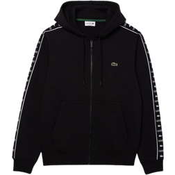 Lacoste Zipped Jogger Hoodie - Black