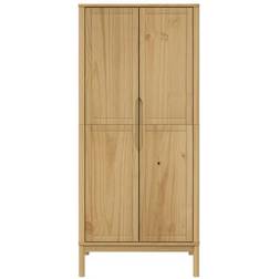 vidaXL Floro Golden Brown Garderobe 77x171cm