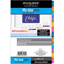 At-A-Glance Ettavee Daily & Monthly Planner Refill 2025