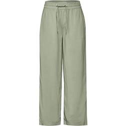 Street One 7/8 Culotte Pants - Soft Moss Green