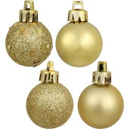 Birch Lane Holiday Décor Luxe Gold Christmas Tree Ornament 2.4" 60