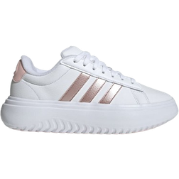 Adidas Grand Court Platform W - Cloud White/Sandy Pink Met./Sandy Pink