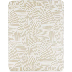 Babyletto All Stages Midi Crib Sheet Oat Stripe 28x36"